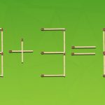 Du musst 2 Streichhölzer verschieben, um die Gleichheit zu erreichen: ein anspruchsvoller IQ-Test für Genies Du musst 2 Streichhölzer verschieben, um die Gleichheit zu erreichen: