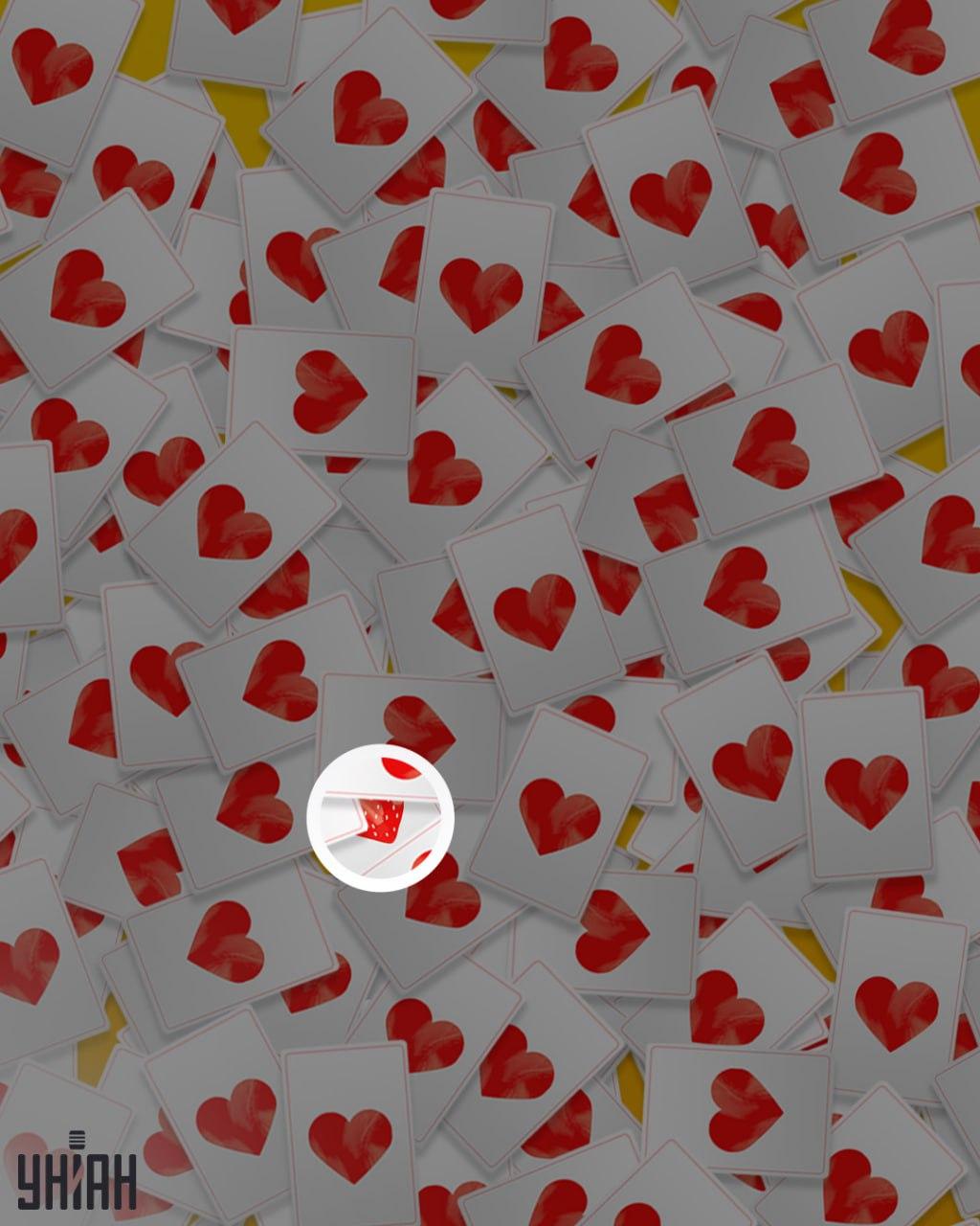 Die Erdbeere befand sich in der Nähe des unteren Randes des Bildes / der Collage Moje