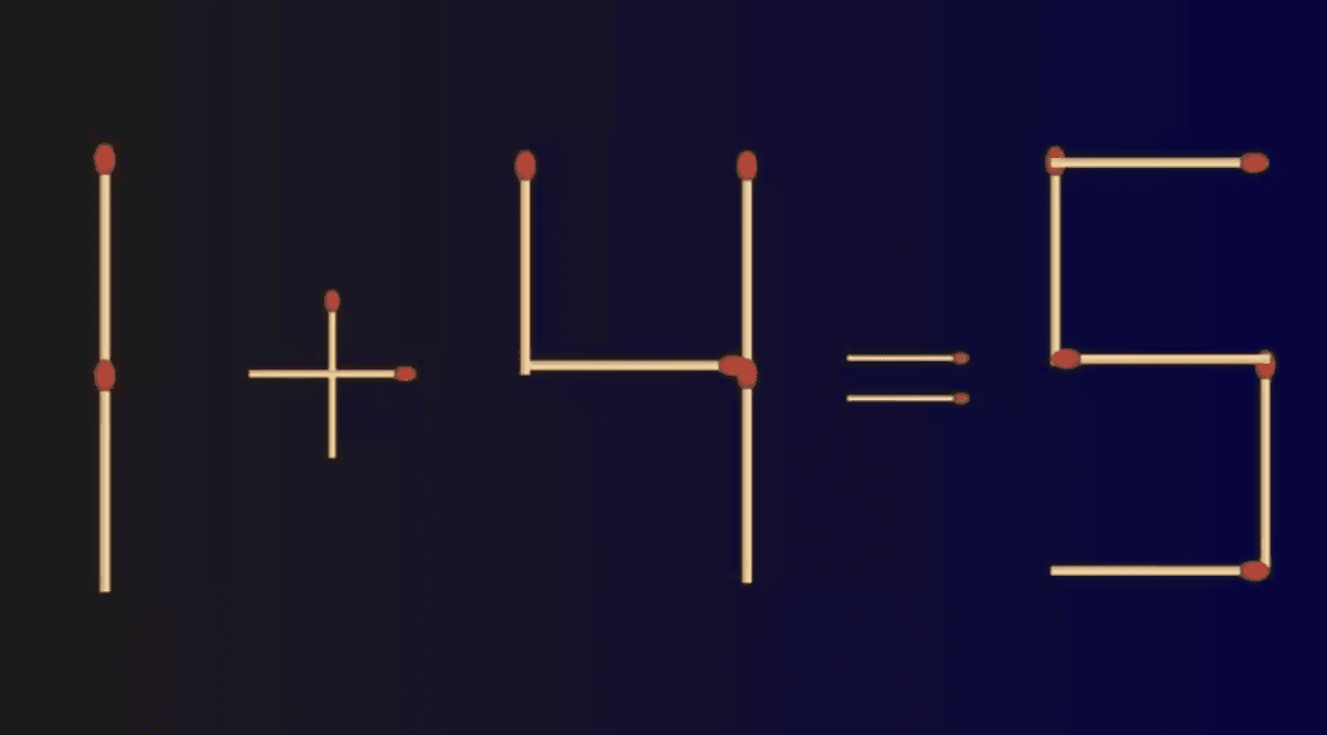 Dem Gleichheitszeichen in der Gleichung sollte die Zahl 5 folgen / Bild fresherslive.com