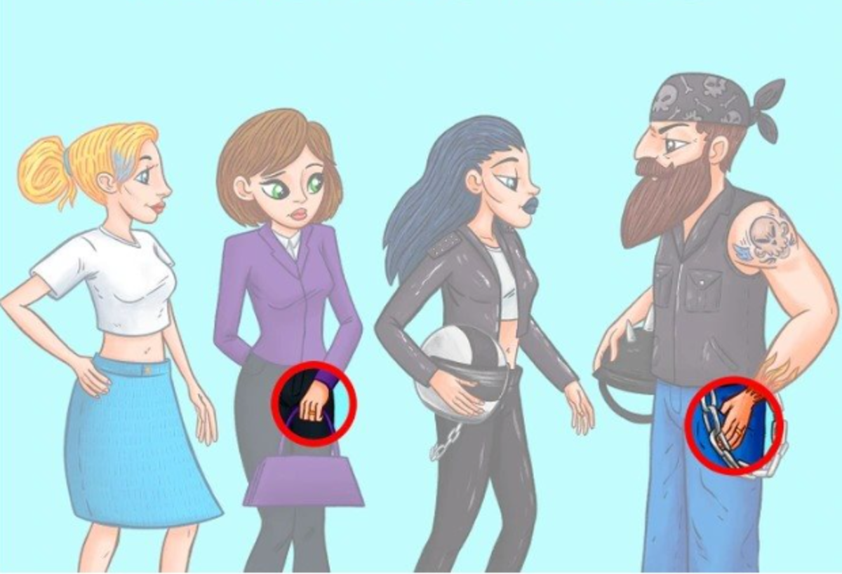 Paar mit Eheringen / Bright Side Bild