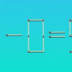 Schwieriges Rätsel: Sie müssen nur ein Streichholz verschieben, um die