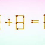 Sie müssen 2 Übereinstimmungen entfernen, damit die Gleichheit richtig ist: