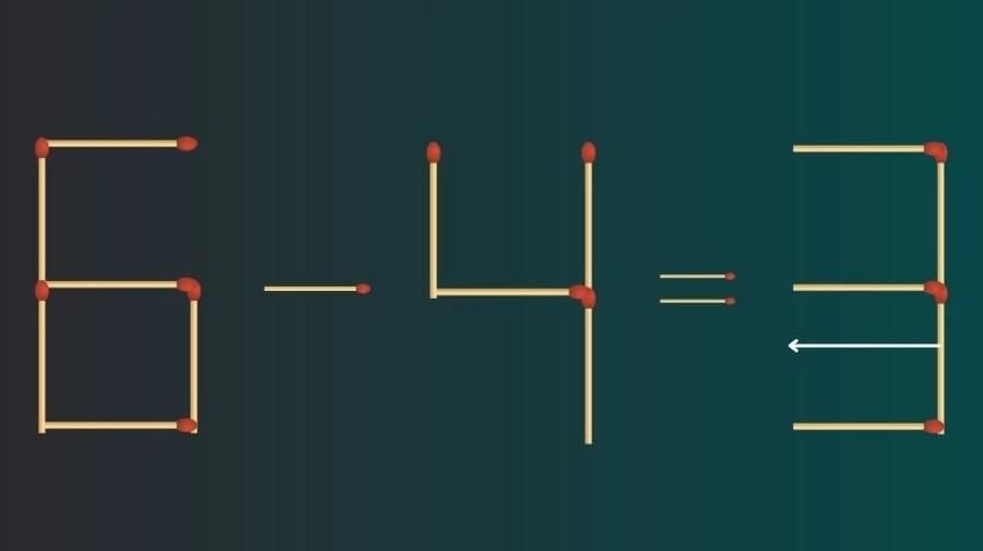 Du musst nur ein Streichholz verschieben, um das Rätsel zu lösen / photo by Fresherslive