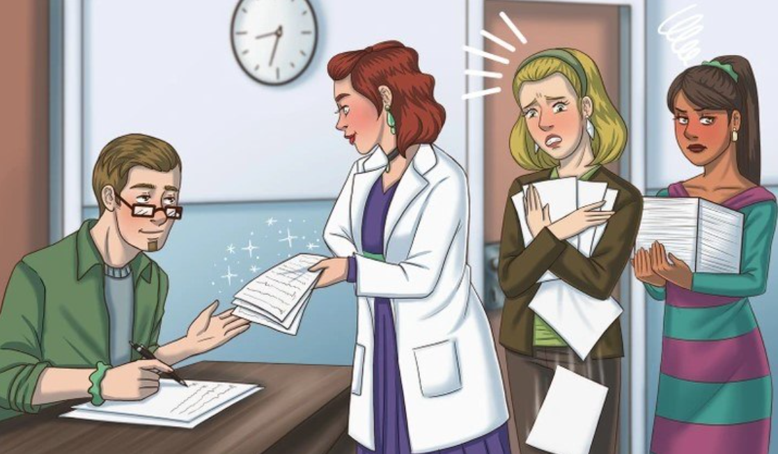 Foto der hellen Seite